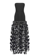 Benicio Strapless A Line Maxi Dress