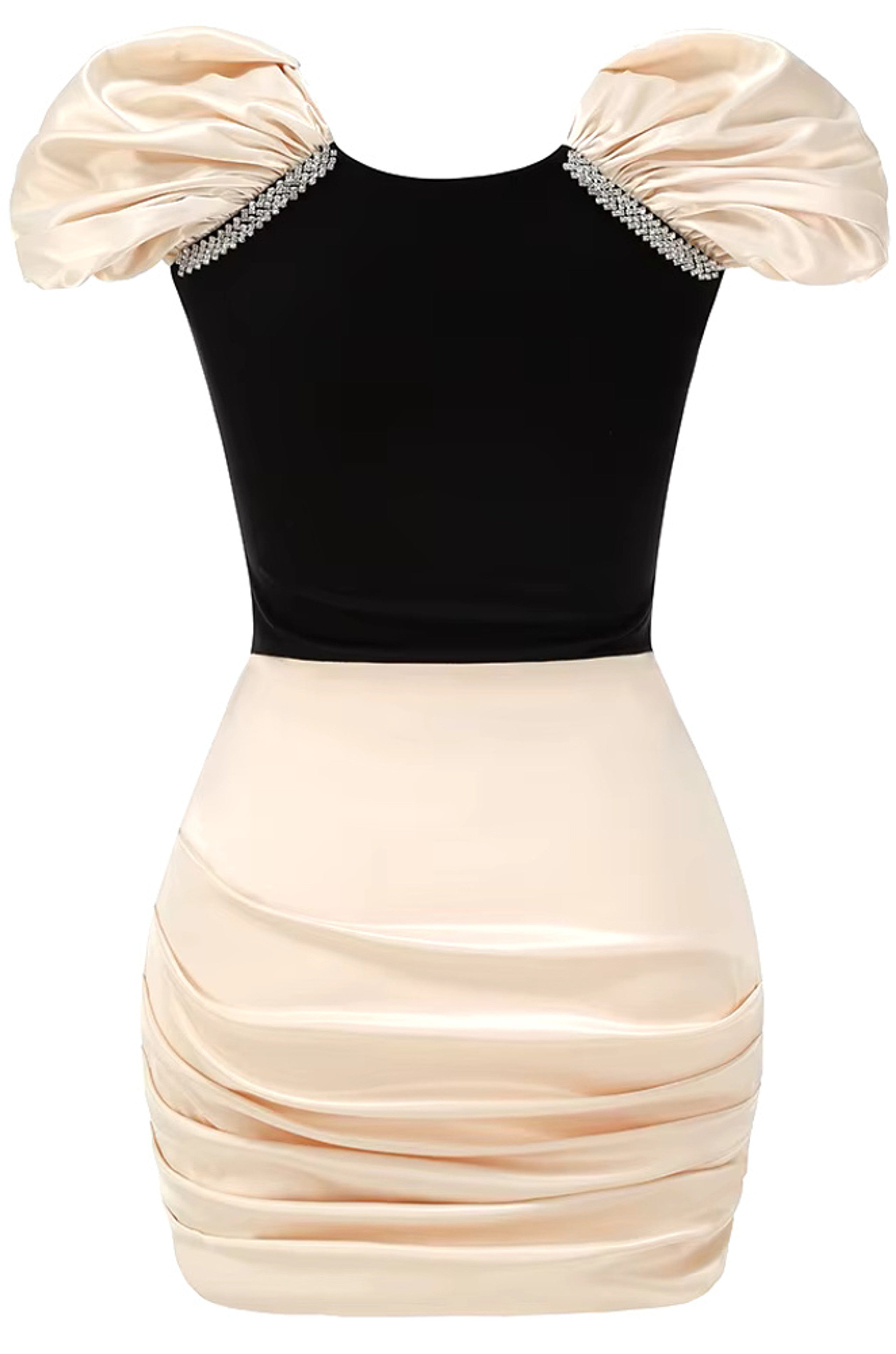 Fairfax Strapless Pearl Sequin Bustier Maxi Dress In Nude