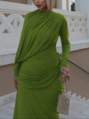 Loryxel Maxi Dress In Green