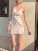 Pyralis Sequin Halter-Neck Two-Piece Set