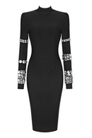 Martha Studded Bandage Dress