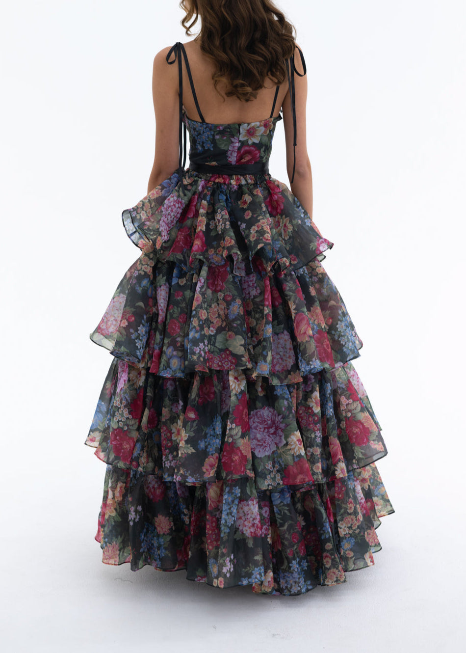 Pardes Floral Printed Skirt Set