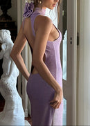 Cipher Sleeveless Floral Maxi Dress