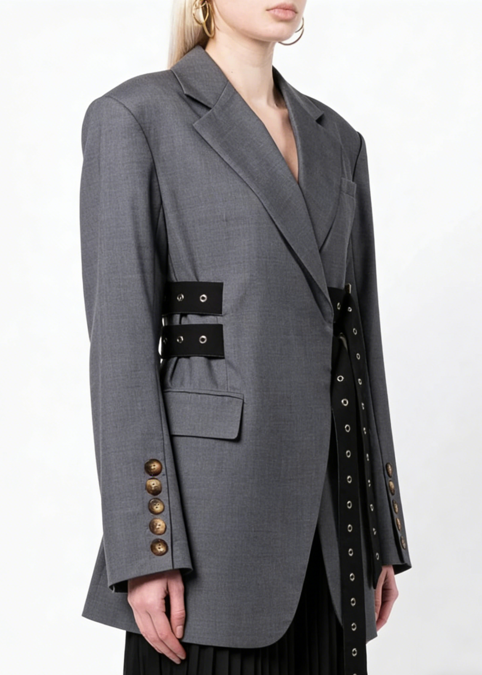 Penelope Belted Waist Blazer