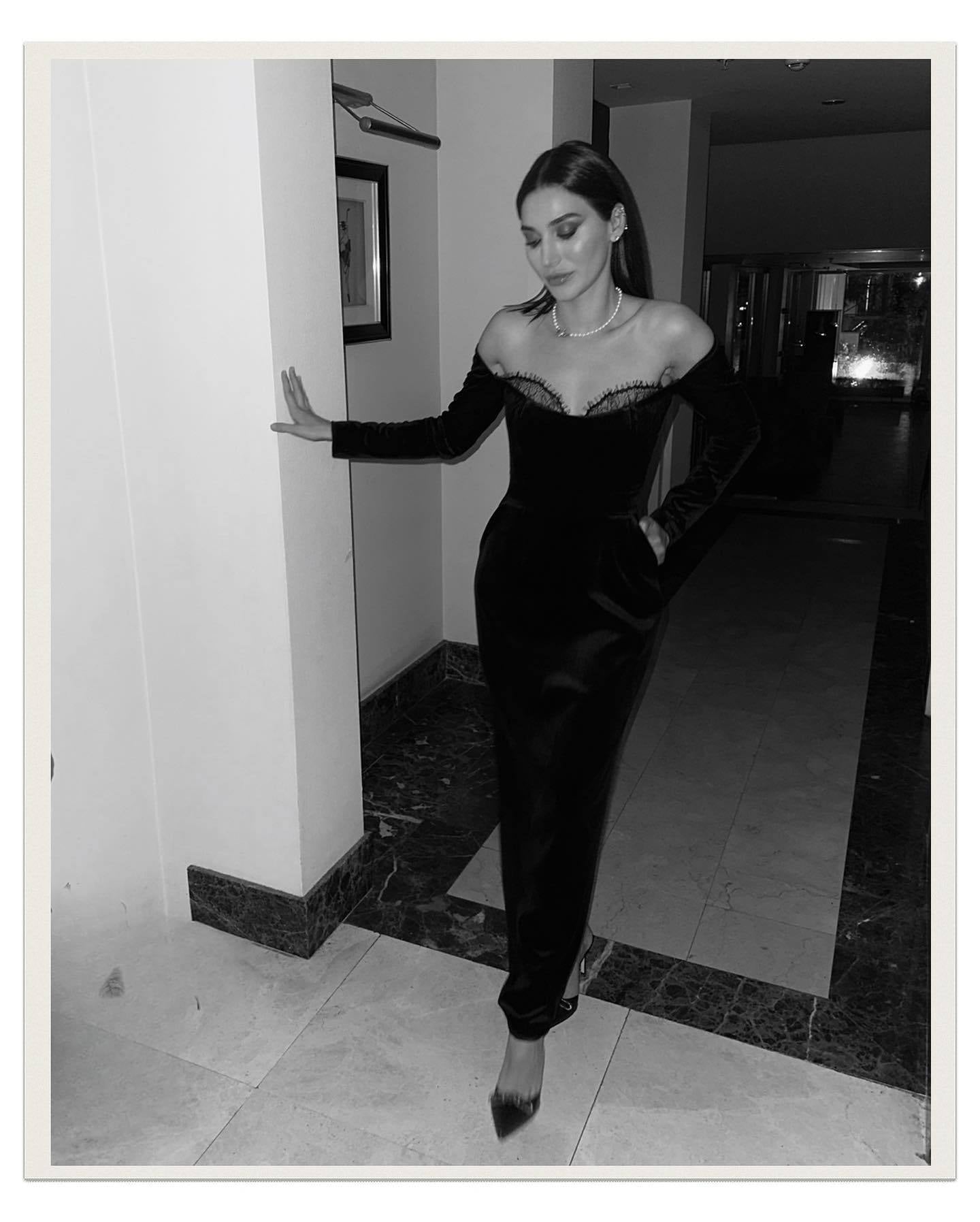 Kahlo Lace And Velvet Maxi Dress