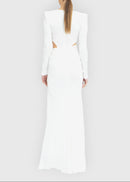 Urania Cutout Crossover Maxi Dress