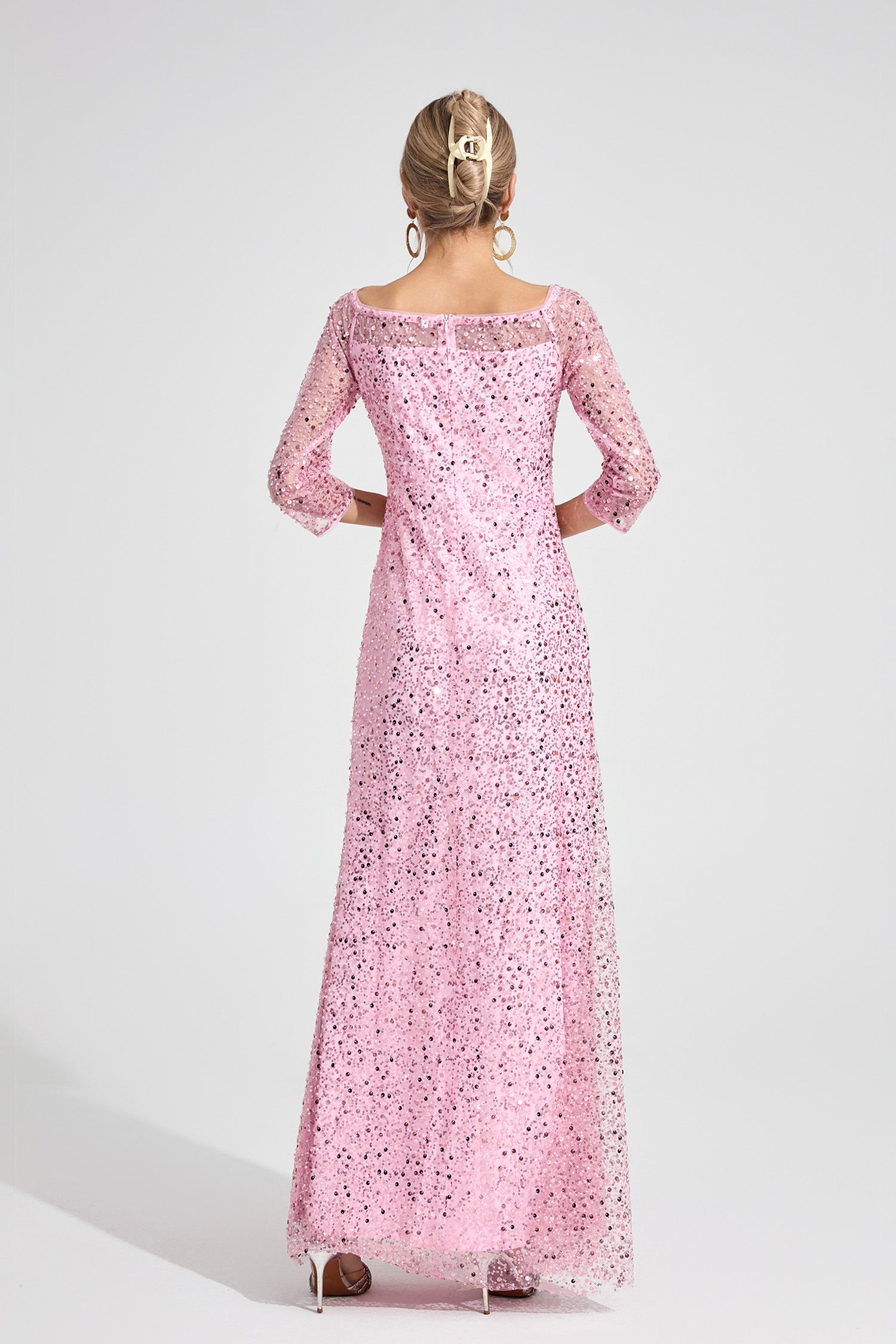 Alderyn Pink Diamond Maxi Dress