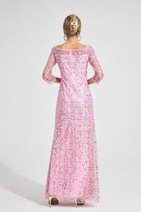 Alderyn Pink Diamond Maxi Dress