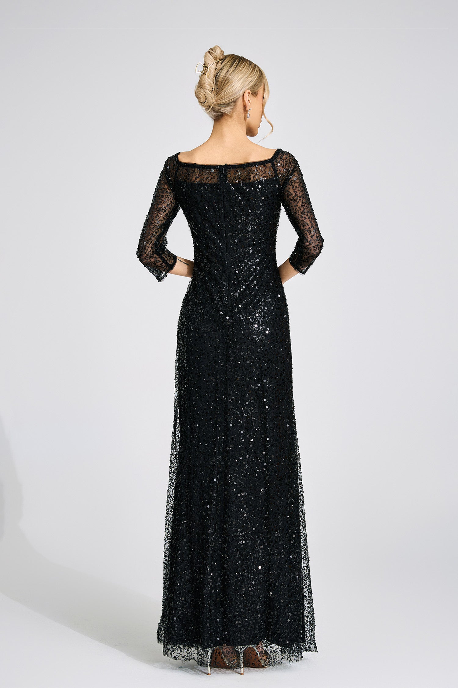 Alderyn Black Diamond Maxi Dress