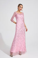 Alderyn Pink Diamond Maxi Dress