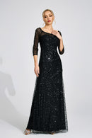 Alderyn Black Diamond Maxi Dress