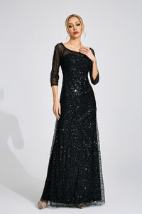Alderyn Black Diamond Maxi Dress