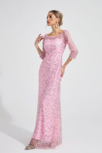 Alderyn Pink Diamond Maxi Dress
