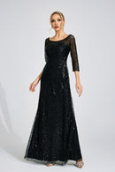 Alderyn Black Diamond Maxi Dress