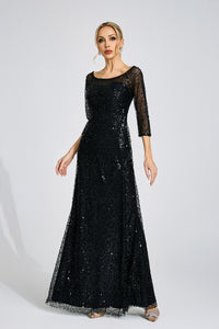 Alderyn Black Diamond Maxi Dress