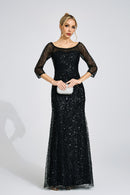 Alderyn Black Diamond Maxi Dress