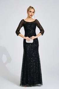 Alderyn Black Diamond Maxi Dress
