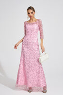 Alderyn Pink Diamond Maxi Dress