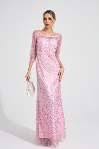 Alderyn Pink Diamond Maxi Dress