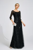 Alderyn Black Diamond Maxi Dress