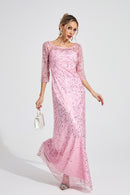 Alderyn Pink Diamond Maxi Dress