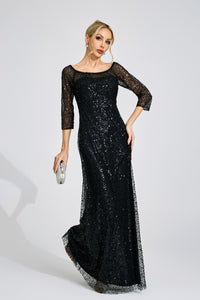 Alderyn Black Diamond Maxi Dress