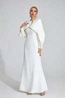 Gelistra Chain Maxi Dress In White