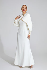 Gelistra Chain Maxi Dress In White