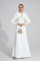 Gelistra Chain Maxi Dress In White