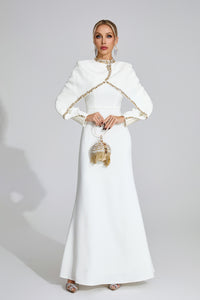 Gelistra Chain Maxi Dress In White