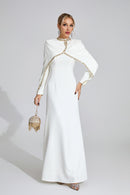 Gelistra Chain Maxi Dress In White