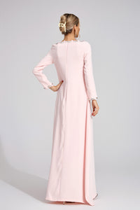 Quorvane Pink Relaxed Maxi Dress
