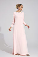 Quorvane Pink Relaxed Maxi Dress