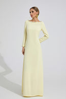 Quorvane Yellow Relaxed Maxi Dress