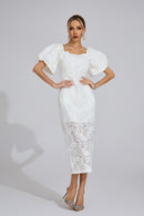 Fiorella One-Shoulder Maxi Dress