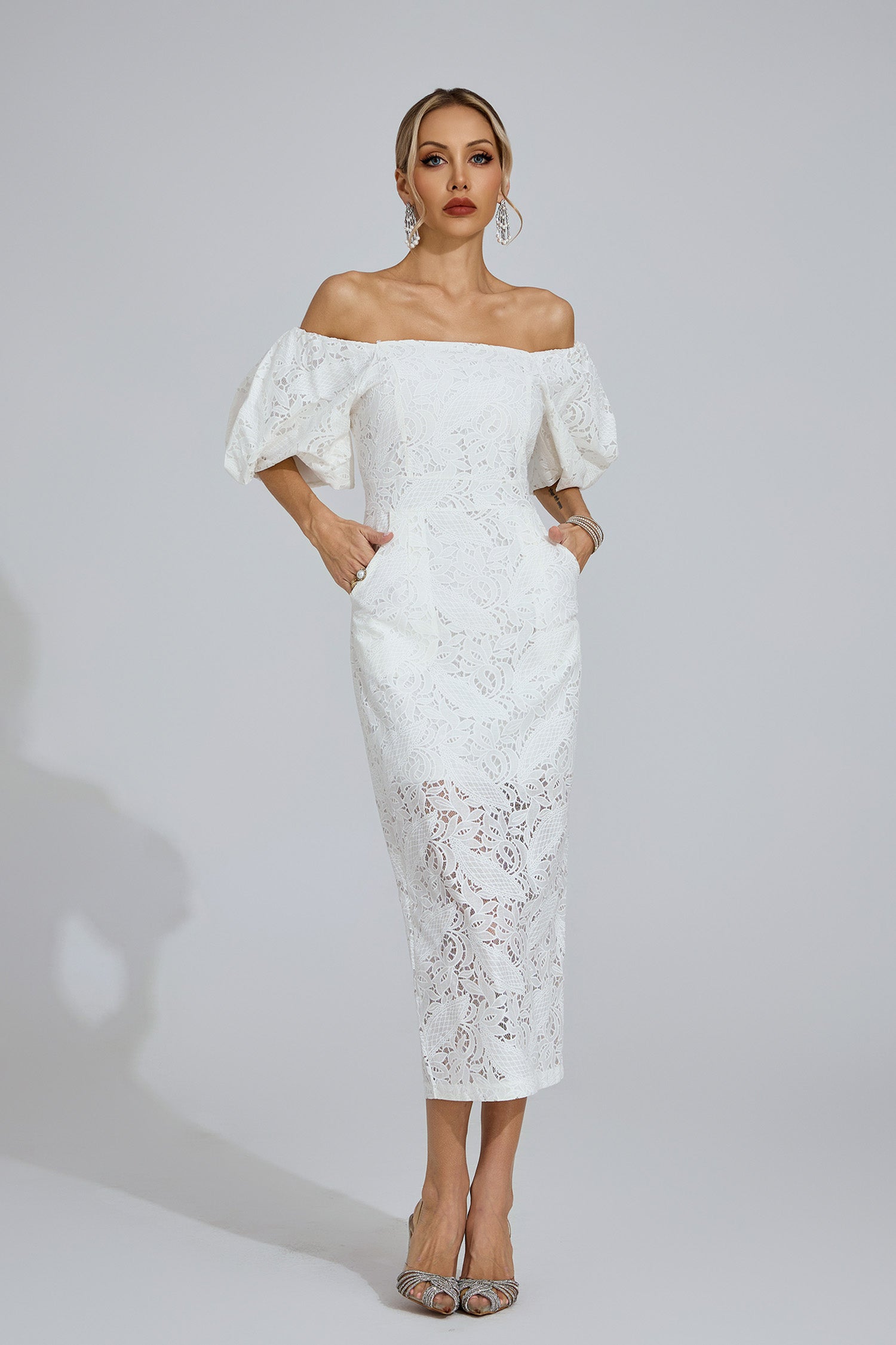 Fiorella One-Shoulder Maxi Dress