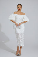 Fiorella One-Shoulder Maxi Dress