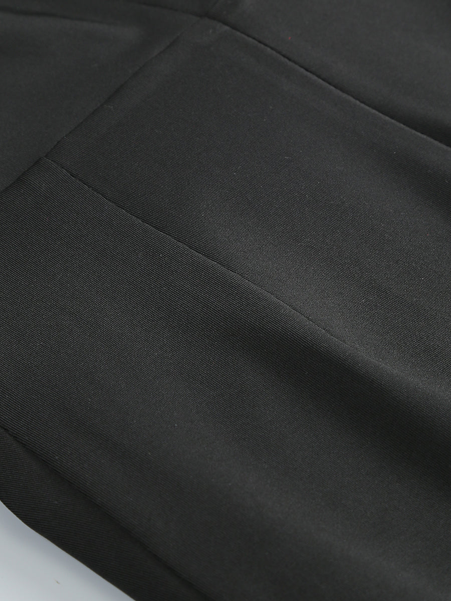 Winnie Floral-Embellished Crêpe Maxi Dress In Black