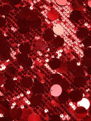 Sydnie Sequin Strapless Mini Red Dress