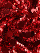 Sydnie Sequin Strapless Mini Red Dress