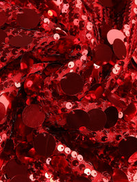 Sydnie Sequin Strapless Mini Red Dress