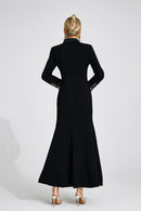 Quelvaron Black Diamond Maxi Dress