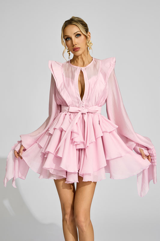 Caldriel Ruffled Maxi Dress In Caldriel