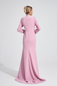 Amser Pink Diamond Maxi Dress