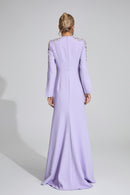 Einya Pearl Maxi Dress In Purple