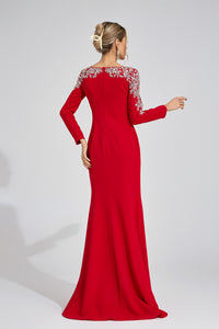 Baruna Red Diamond Maxi Dress