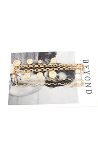 Presley Golden Sun Necklace