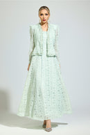 Narevix Green Lace Set