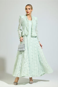 Narevix Green Lace Set