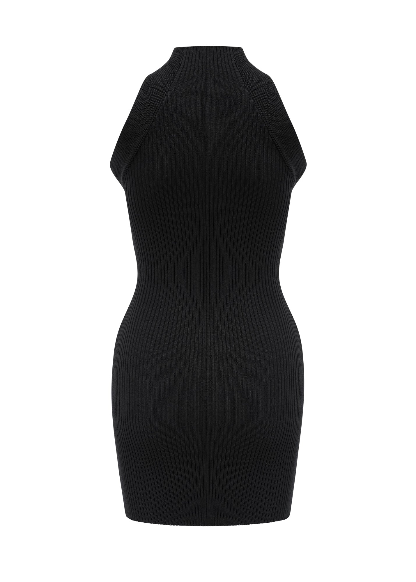 Suzette Twist-Detail Cutout Mini Dress